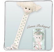 lamby pacifier clip