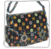 doodle bugs double buckle bag